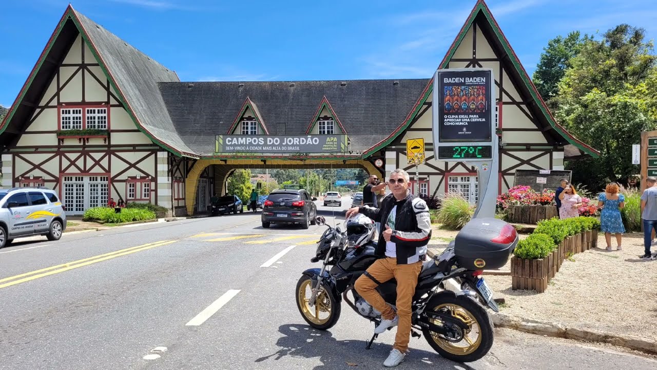 De cb 300 subindo a serra de Campos do Jordão - Motocar Oficial
