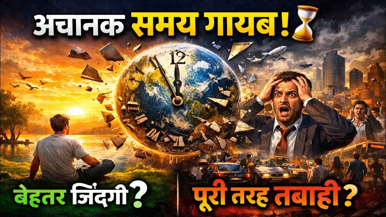अचानक दुनिया से समय गायब हो जाए तो क्या होगा? 😨 | Time Mystery 