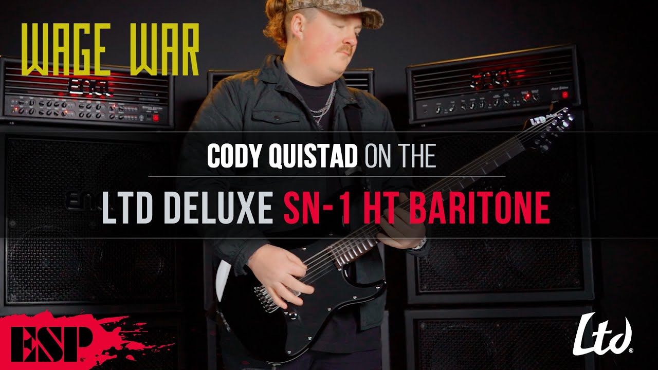 Cody Quistad (Wage War) on the LTD Deluxe SN-1 HT Baritone | ESP Guitars