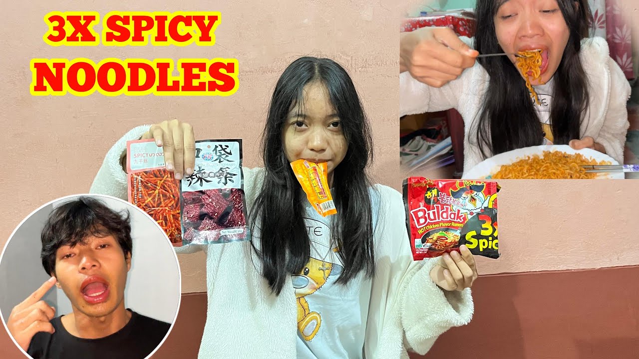 Spicy Noodles Khake Halat Kharab Hua 🥵