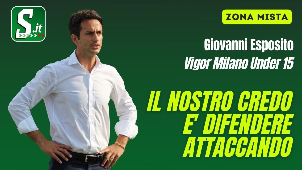 Vigor Milano-Cinisello Under 15: il film dei rigori e l'intervista a Giovanni Esposito