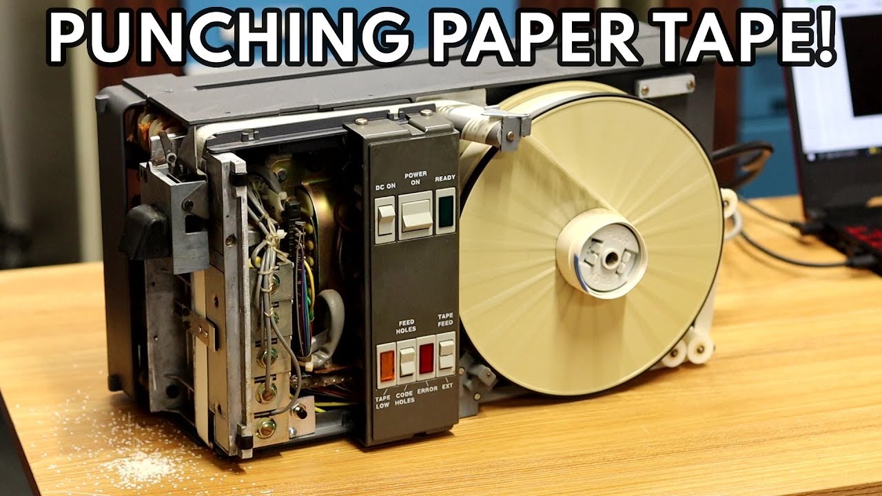 Reviving a Facit 4070 Paper Tape Punch