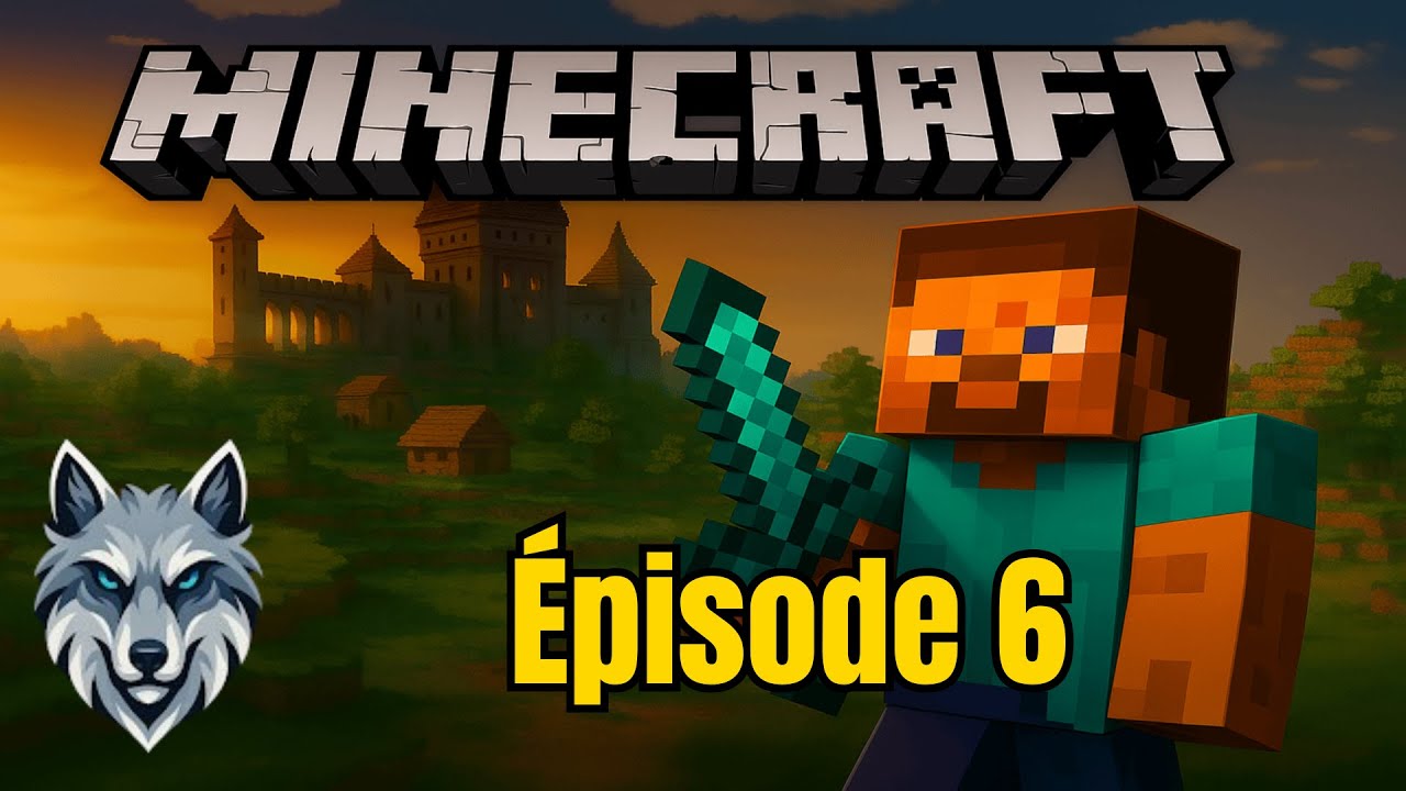 Survie Minecraft #6 – On prépare tout pour commencé la ferme automatique