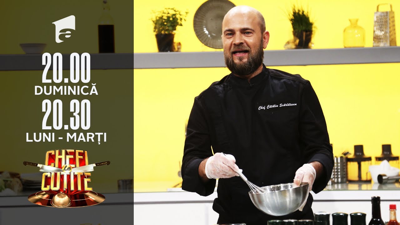 Chefi la cuțite | Cosmin Seleși a primit cuțitul pentru urs. Chef Florin: Ai băgat frișcă în ciorbă!