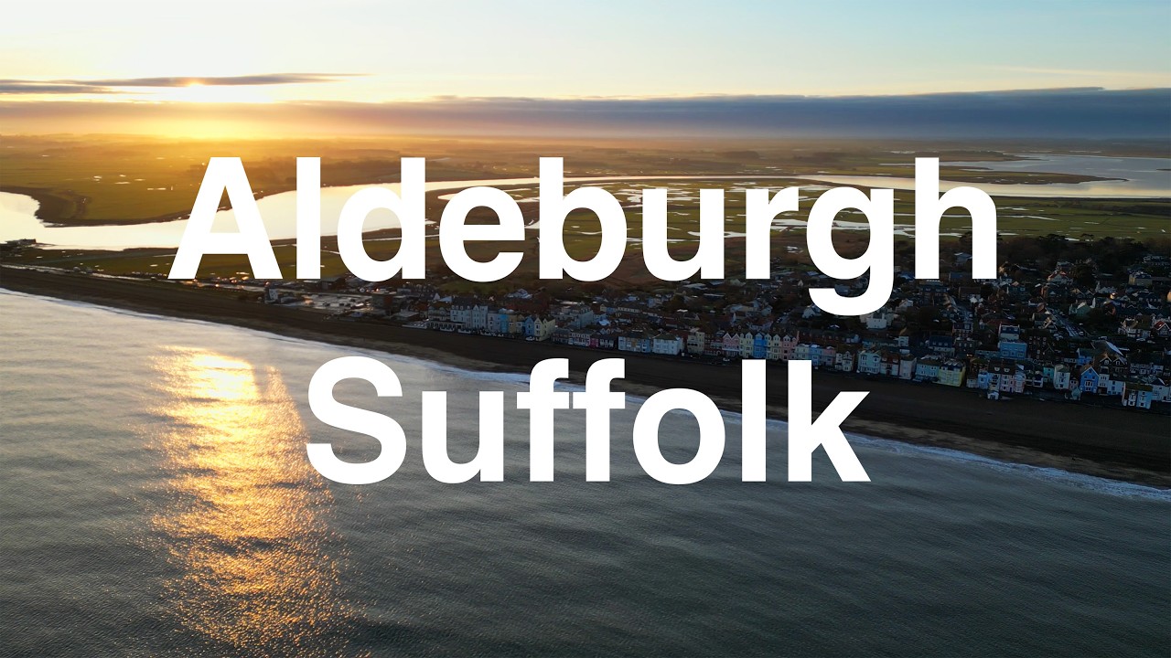 Aldeburgh Suffolk By Drone 4K