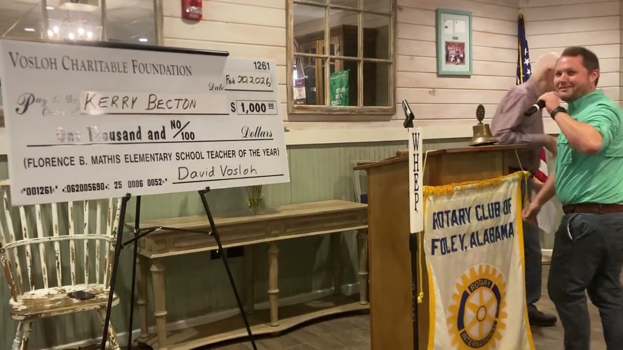 Vosloh Foundation Awards Presentation 