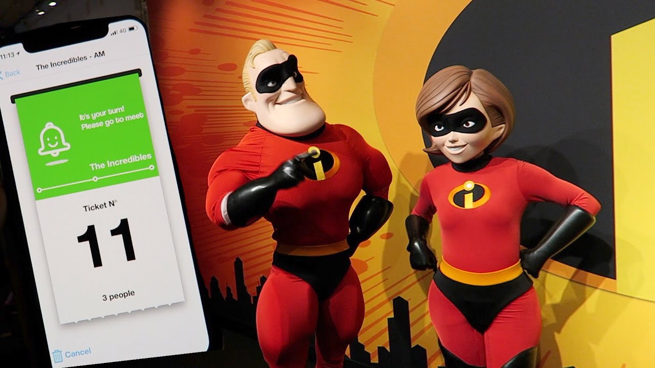 Visiting The Incredibles with the Lineberty App & Review