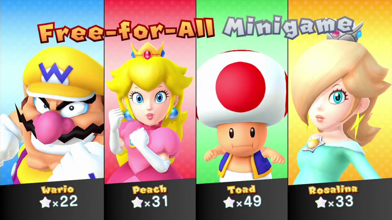 Mario Party 10 Chaos Castle (Master Difficulty) Rosalina, Peach, Toad, Wario #27