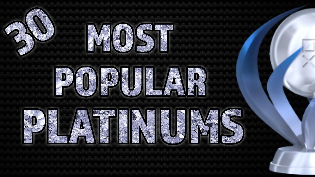 PlayStation's 30 Most Popular PS4 Platinum Trophies