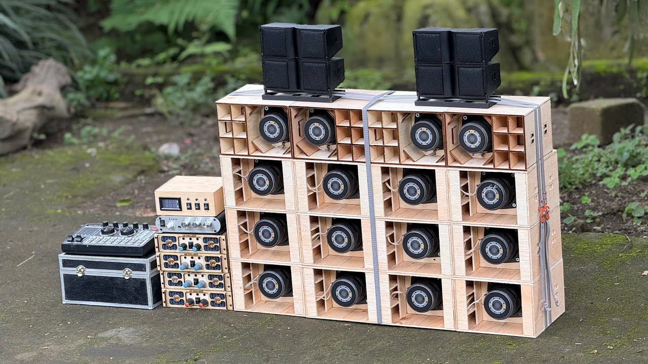 Cek Sound Miniatur Full Sub dengan Power Baru Suaranya Jadi Gahar 