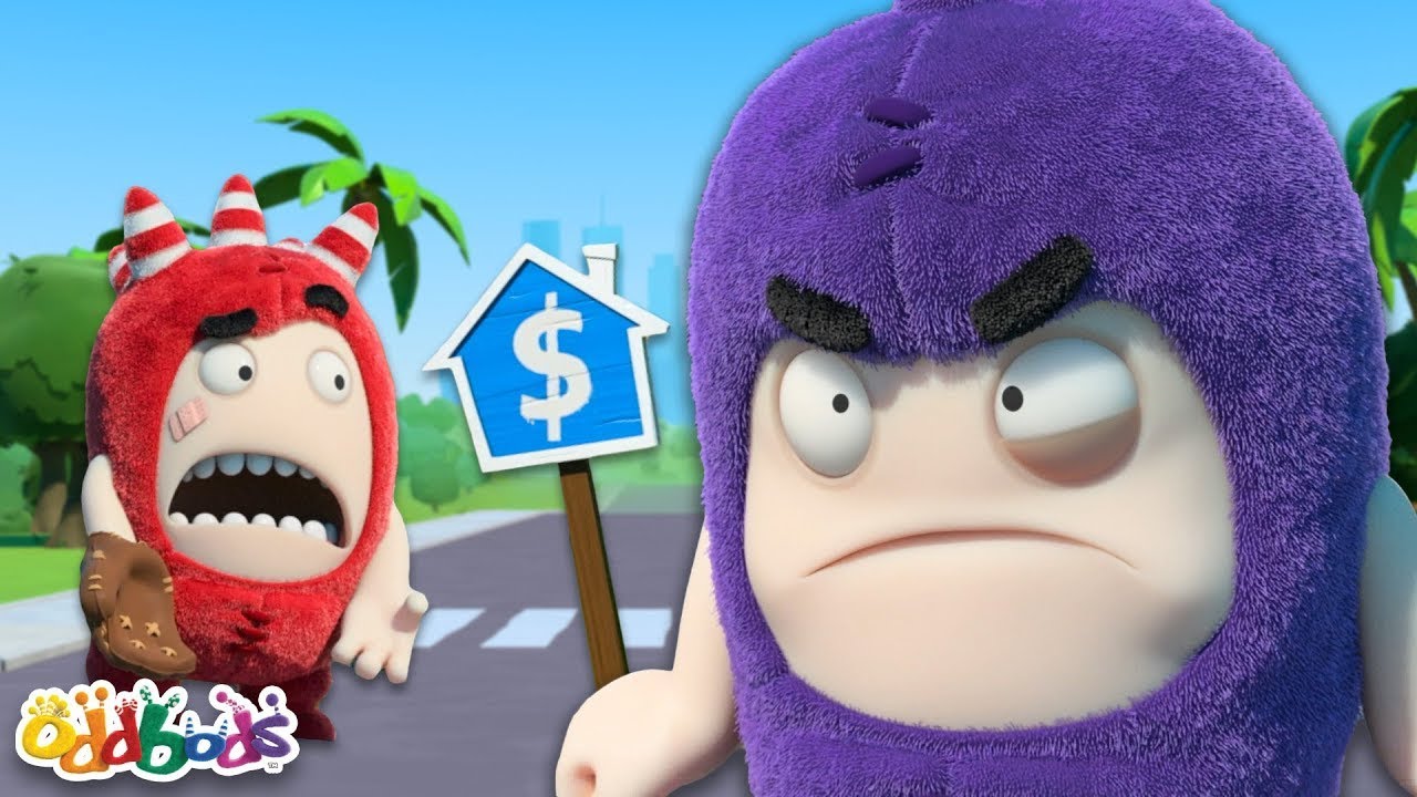 It's Free Real Estate! | Oddbods Cartoons | Funny Cartoons For Kids