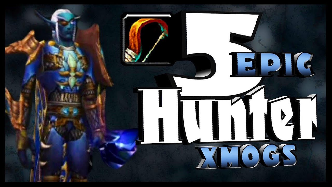 World of Warcraft BFA - 5 Epic Hunter Xmogs Sets