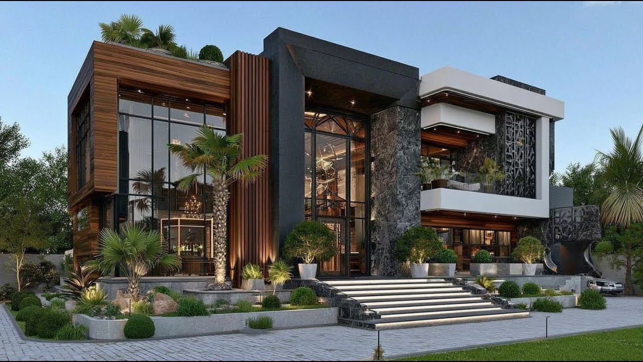 Inside  EMERALD FRAME MANSION | A Modern Tropical Estate Crafted with Wood, Glass, and Light