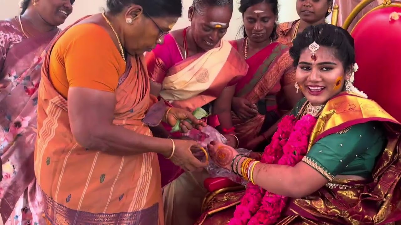 காயத்திரிக்கு ￼ வளைகாப்பு நல்லபடியா முடிந்தது❤️☺️ #trending #trendingshorts #trendingvideo 