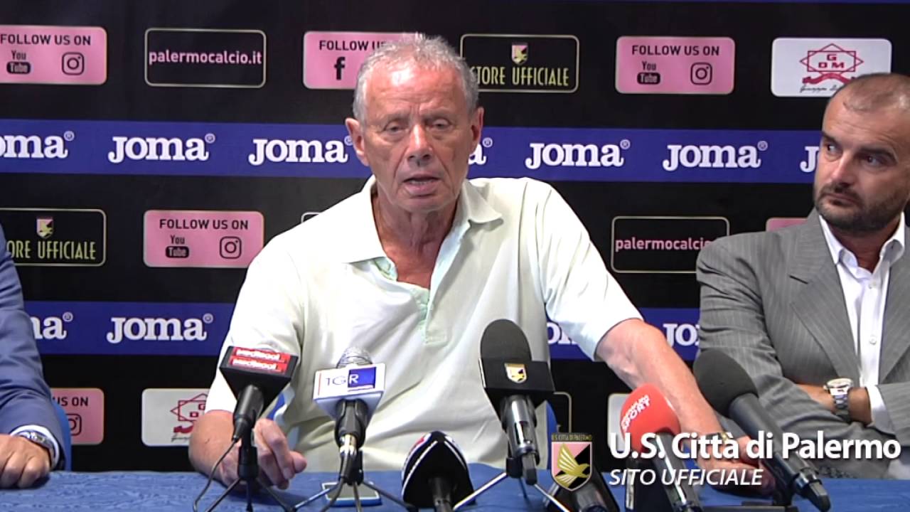 La conferenza di Zamparini: ecco la prima parte