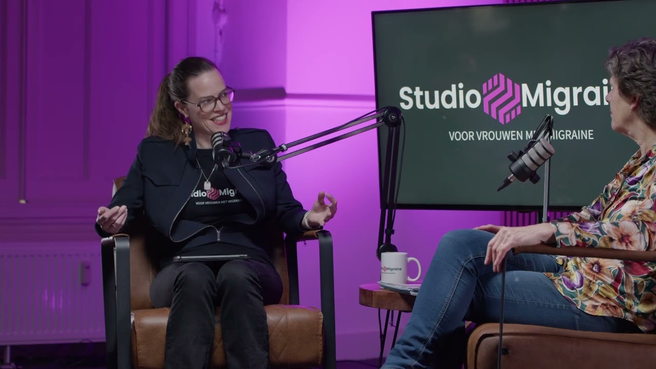 Studio Migraine ft Nelleke Cools directeur Hoofdpijnnnet Ben je migraine of heb je migraine 