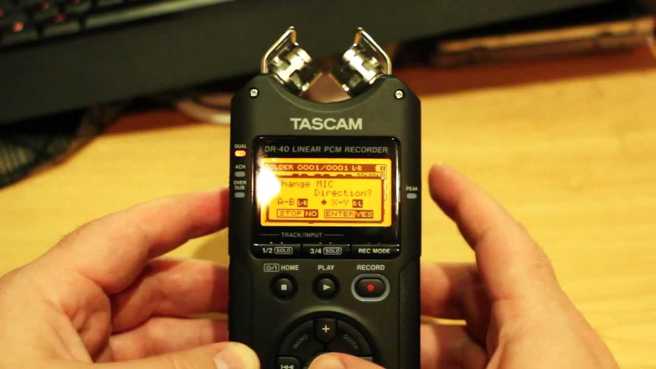 Tascam DR-40 Feature Review