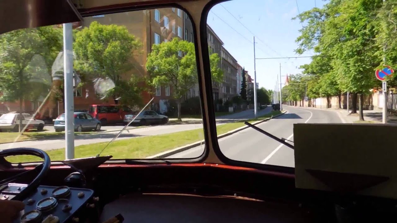 ► Jízda historickým autobusem Škoda 706 RO po Plzni | Betkys
