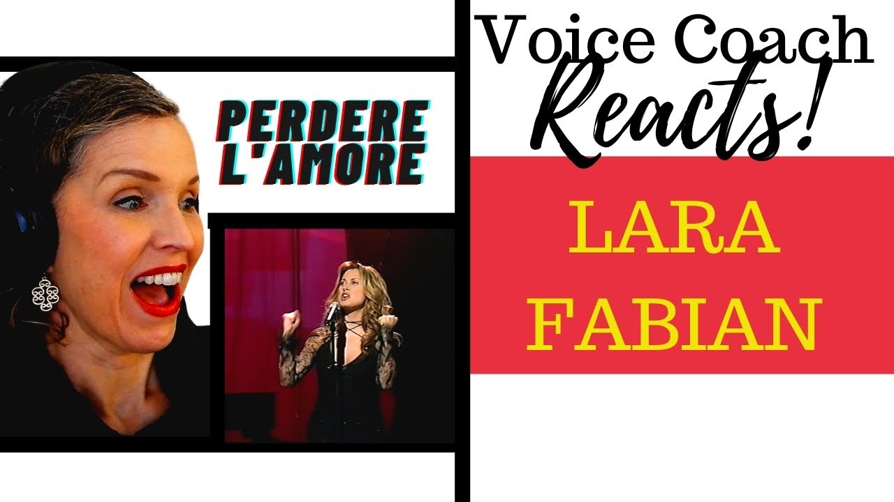Lara Fabian Perdere L'amore (From Lara with Love 2000) Vocal Coach Reacts & Deconstructs