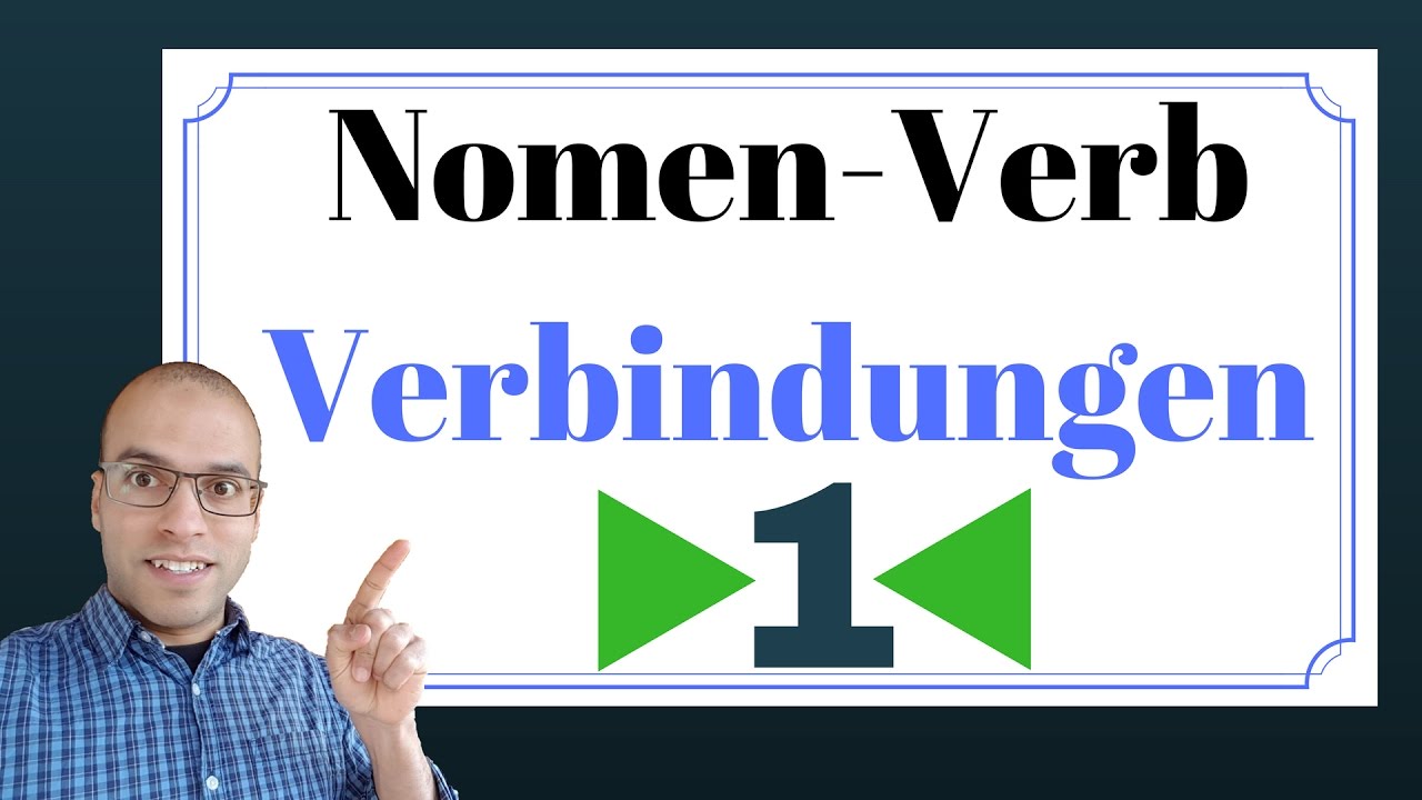 Nomen-Verbverbindungen 1