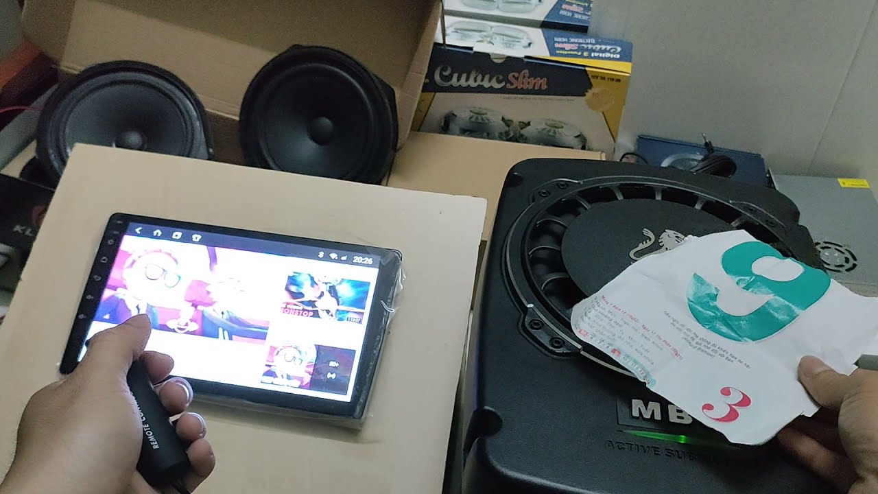 Test loa Sub MBQ Sư Tử - 8 inch - 8RL