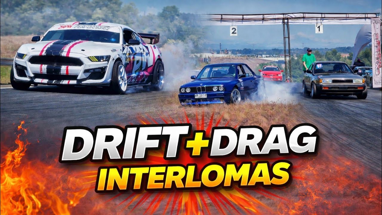 DRIFT, JDM, DRAG Y MÁS.... INTERLOMAS!