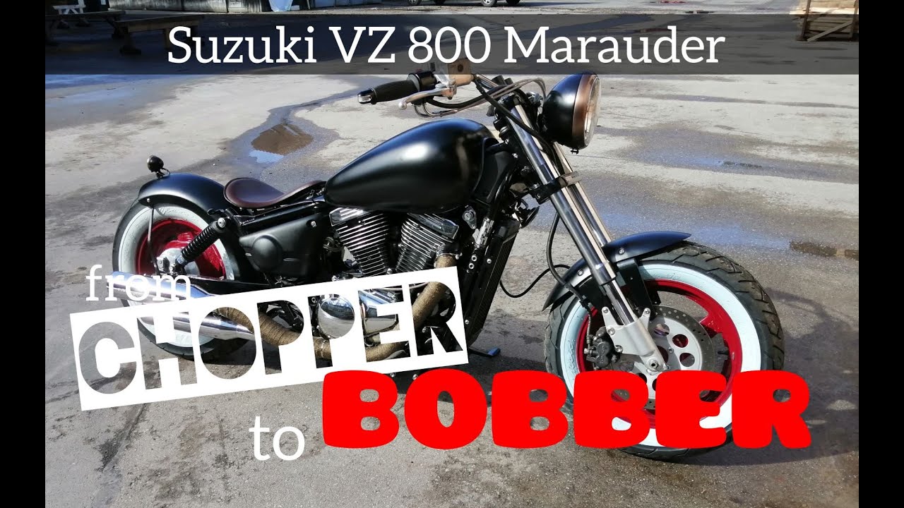 Suzuki VZ 800  Umbau zum Bobber