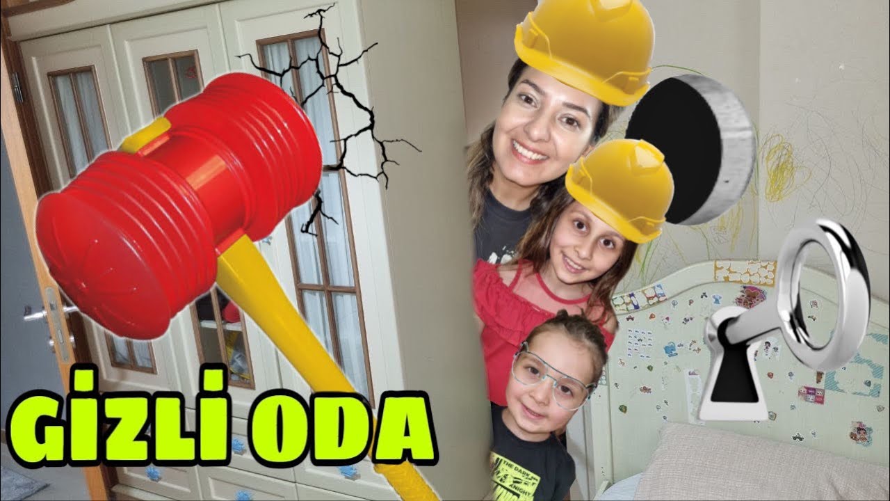 Evimize GİZLİ Bir ODA YAPTIK ! *Dolabın İçine Oda İnşa Etmek*