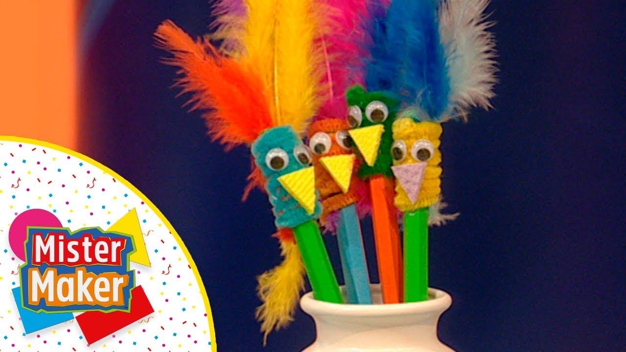Lápiz Mascota ✏️🐤 | Mister Maker En Español