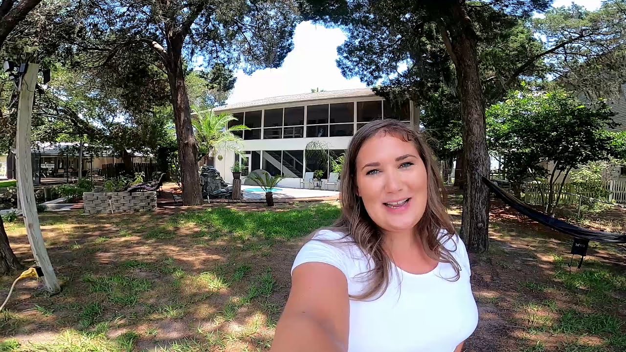 Unique Waterfront Home Tour in Crystal River Florida