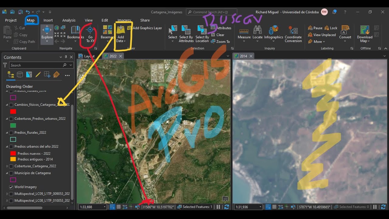 ArcGis Pro - tutorial for beginners. Funciones y herramientas #arcgis #arcgispro #geography #esri