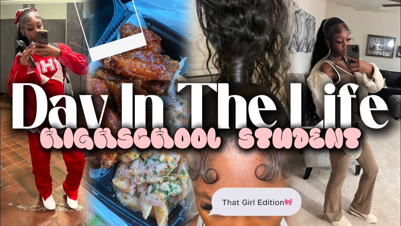 DAY IN THE LIFE || High-school Student Edition || game day, ootd, grwm, etc