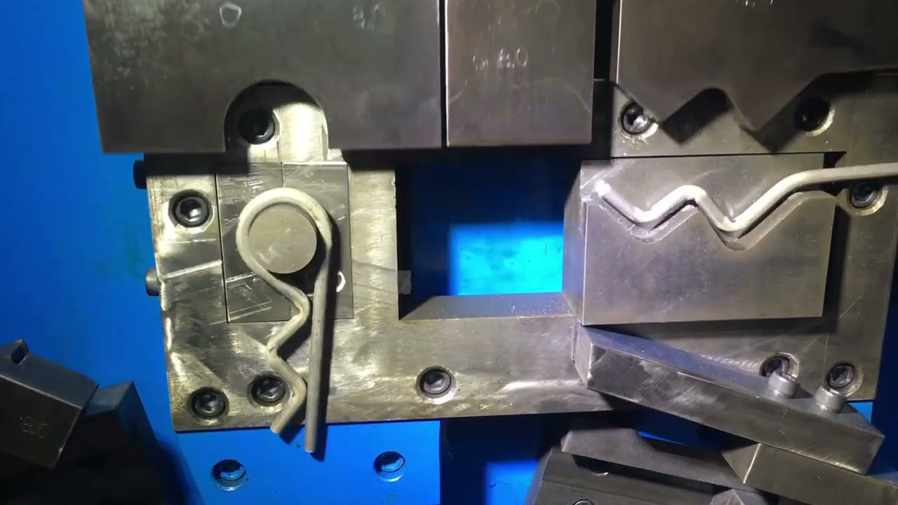 heavy duty hydraulic Split R cotter pin making machine;cotter pin machine price