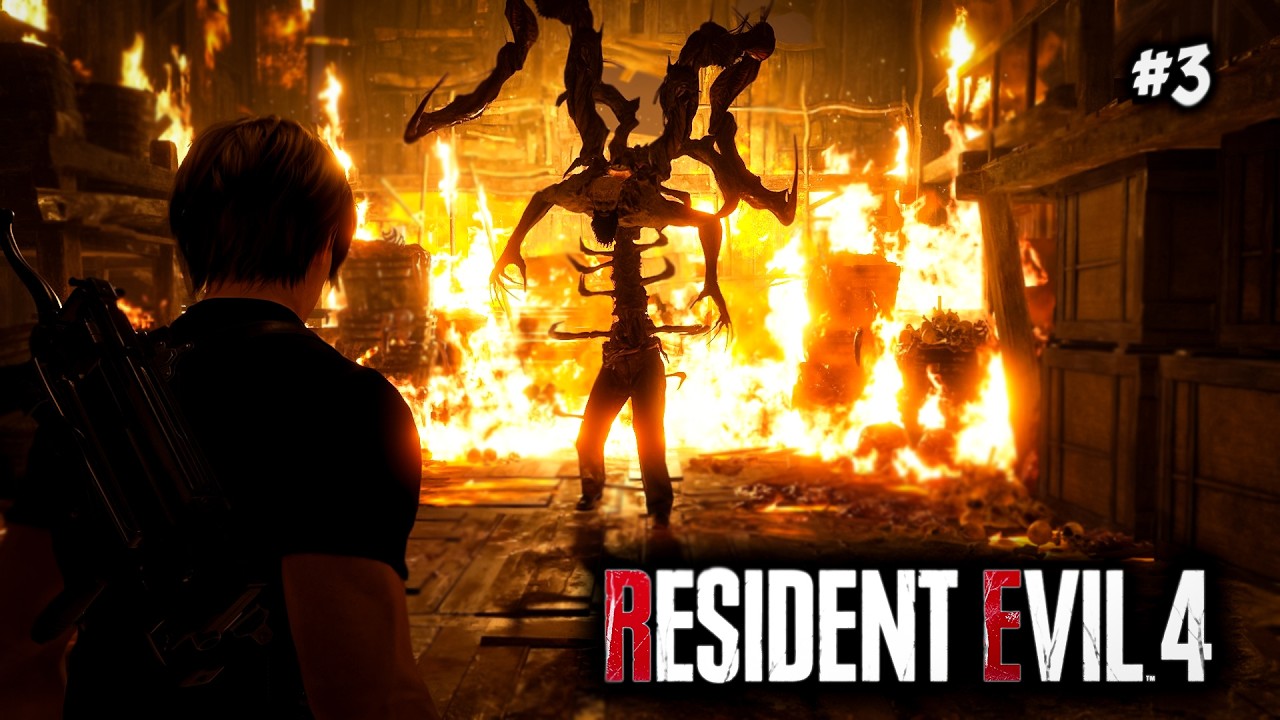 This Is a Whole Different Level… 😨 | Resident Evil 4 Remake LIVE 🔴 | Part 3 #residentevil4