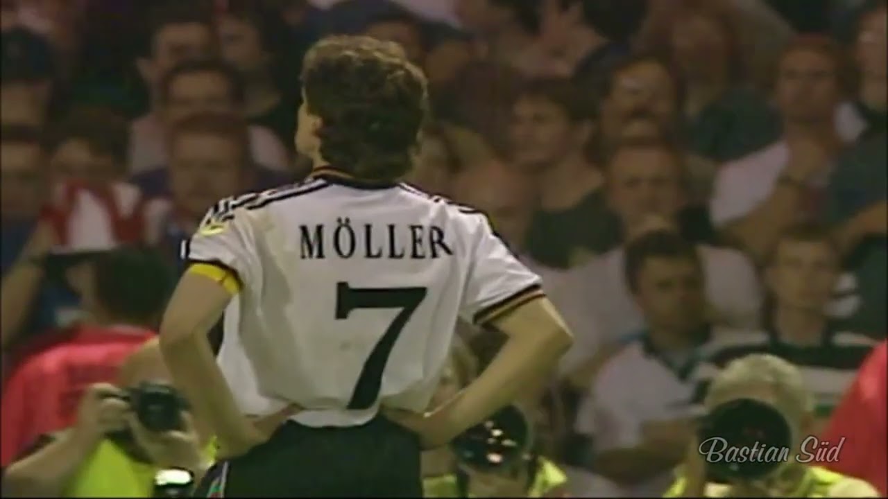 Andreas M&ouml;ller Finally Ends the Game! In Wembley, 1996