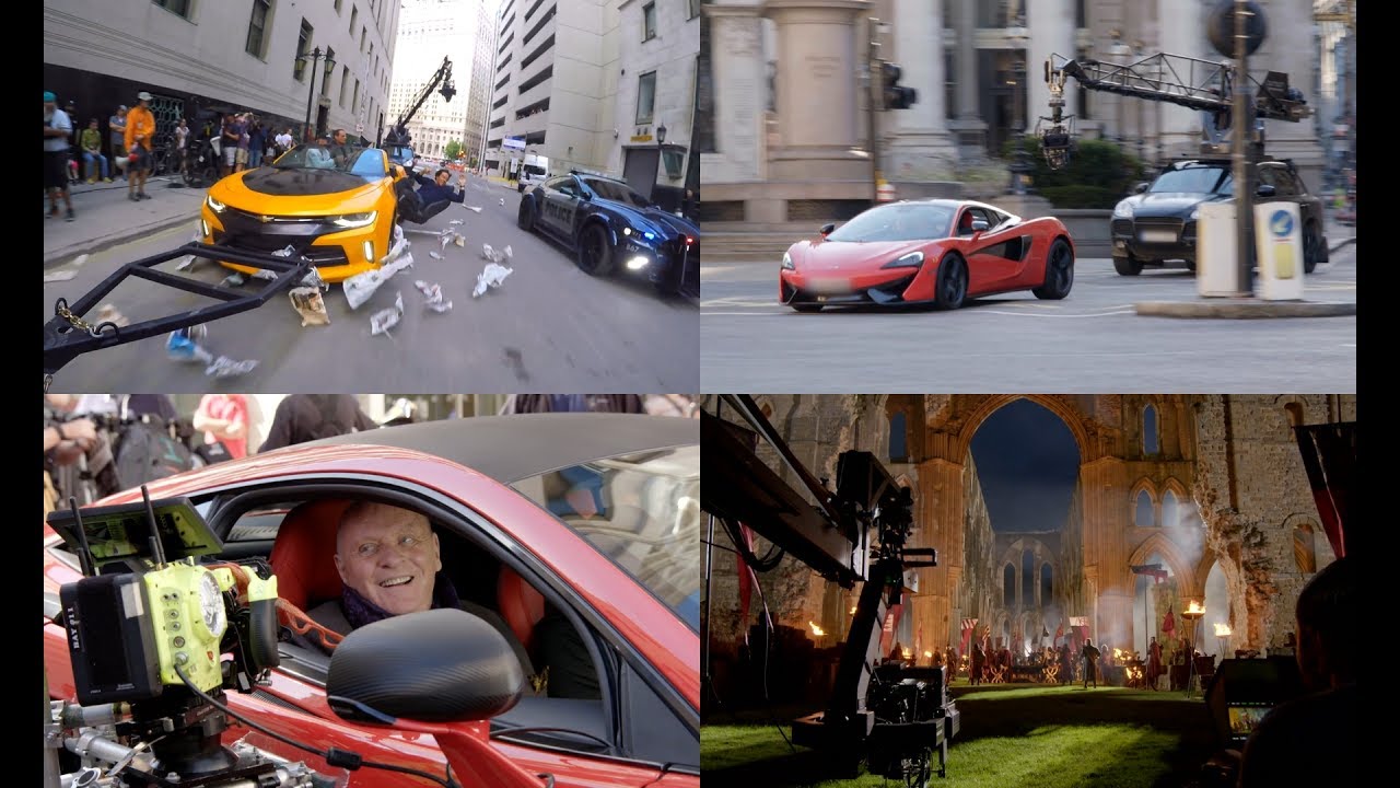 Transformers: The Last Knight - B-Roll & Bloopers 'Behind The Scenes' Special Features