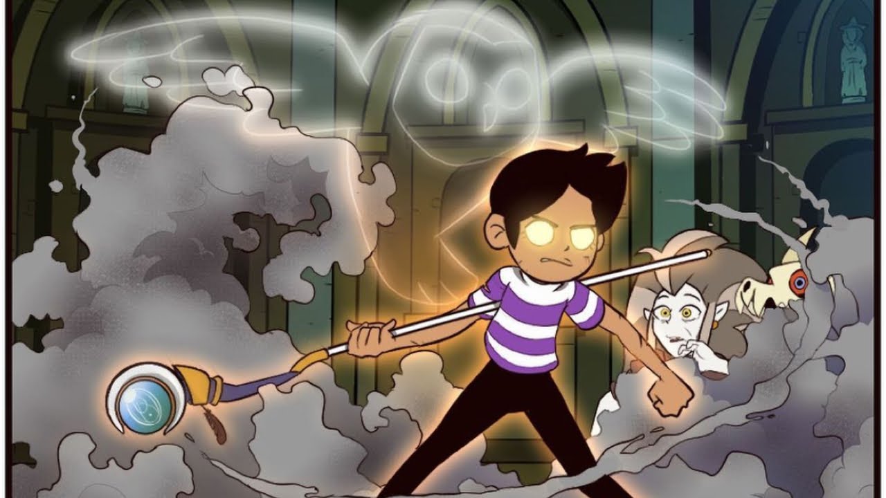 Luz and Owlbert - The Owl House (Moring Mark Fanfic Comic)