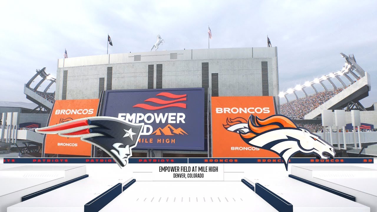 Madden NFL 26 - New England Patriots Vs Denver Broncos PS5 Simulation AFC Championship 2015
