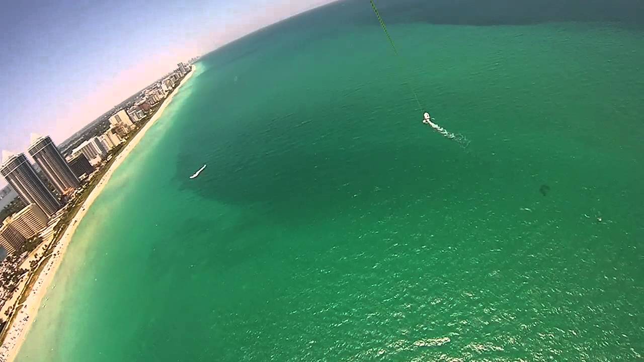 Parasailing in Miami Beach 2014