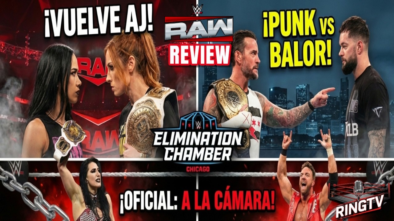 ¡OFICIAL! AJ LEE vs BECKY LYNCH y CM PUNK vs FINN BALOR ⛓️ Rhea Ripley y LA Knight CLASIFICAN | RAW