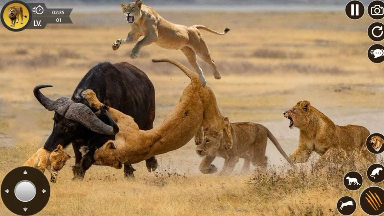 "Unleash the Beast! 🦁 The Ultimate Lion Simulator Experience – Join the Wild Adventure!"