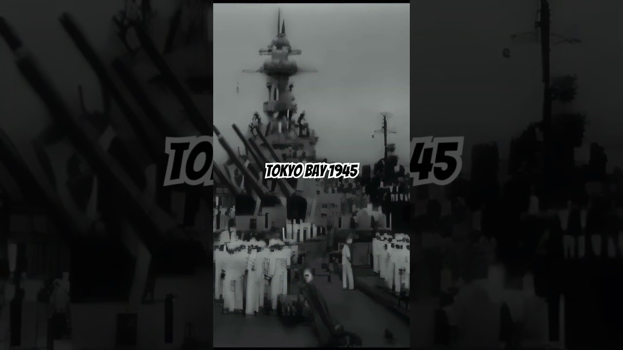 Watch Fleet Admiral Nimitz Be Piped Aboard USS Missouri Tokyo Bay 1945 #admirals #usnavy #battleship