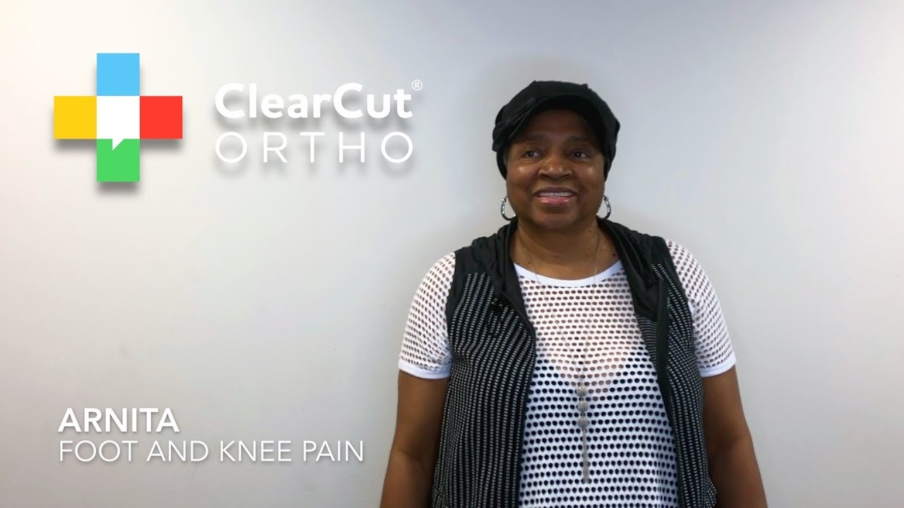 ClearCut ORTHO® Foot and Knee Pain Testimonial