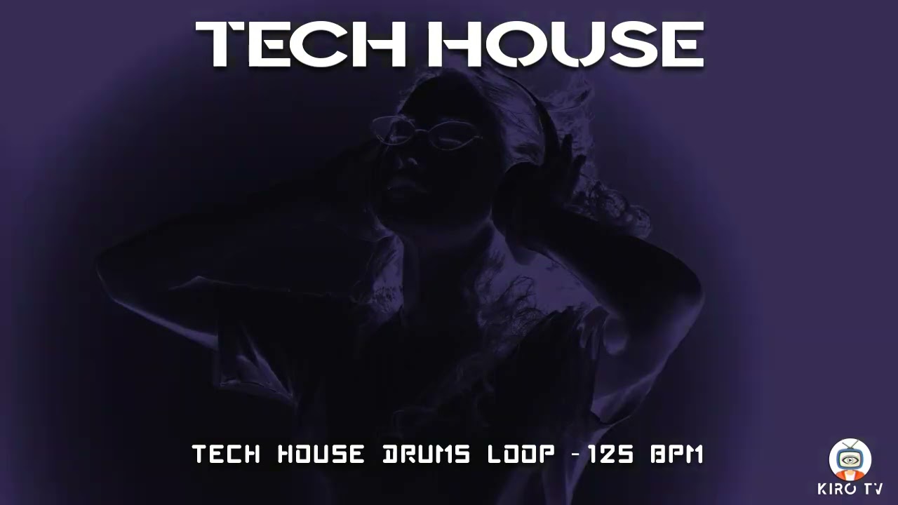 Tech House drums Loop  - 125 BPM