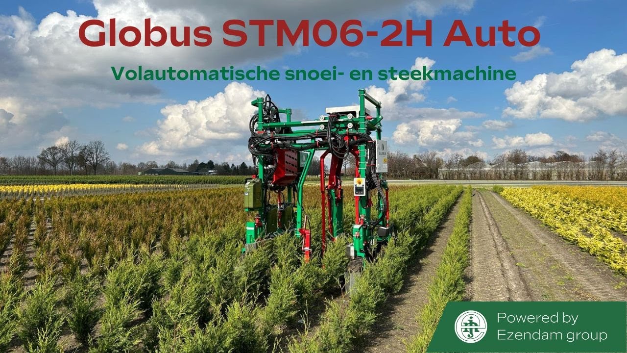 Globus Automatische Snoei en Steekmachine op Taster STM06-2H-Auto