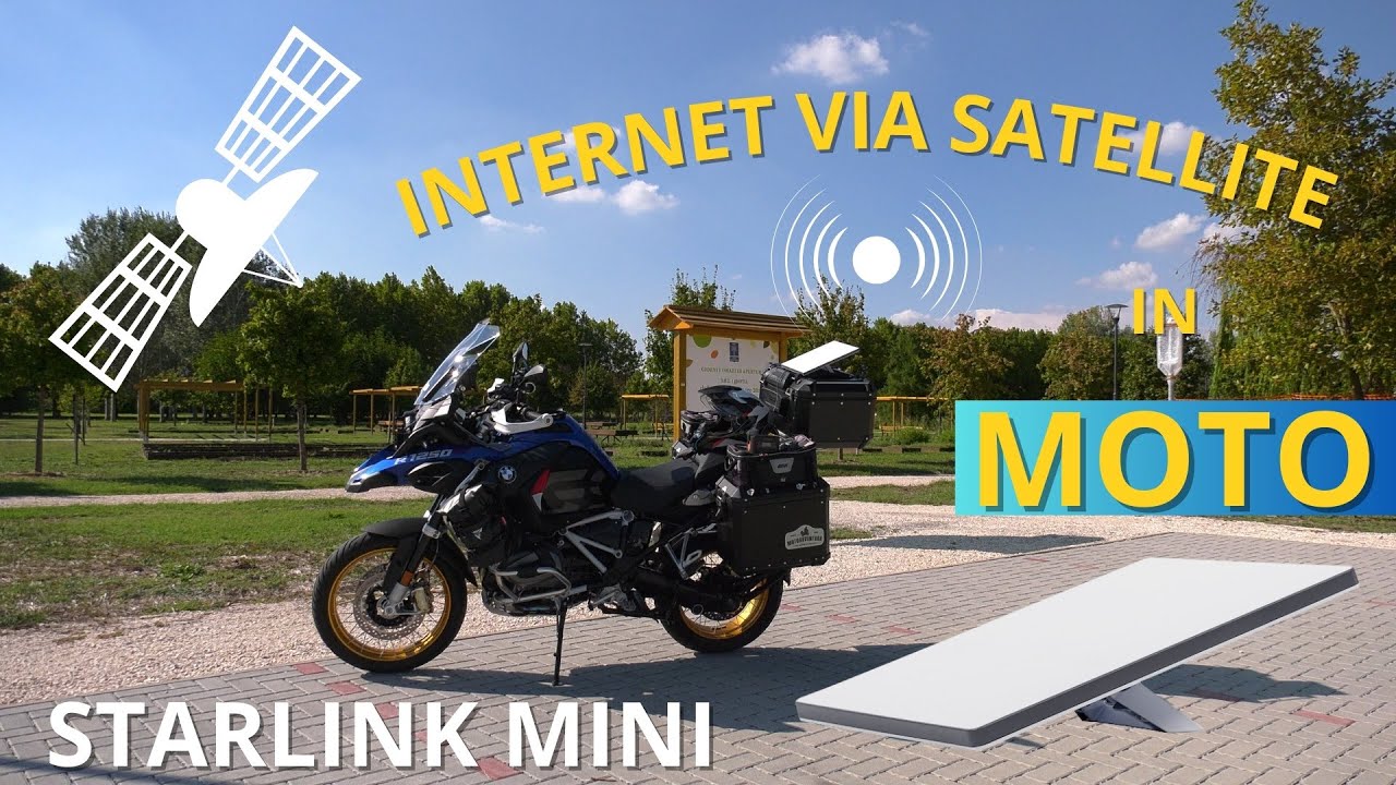 Starlink Mini. Internet Via Satellite anche per i viaggi in Moto. Una vera rivoluzione.