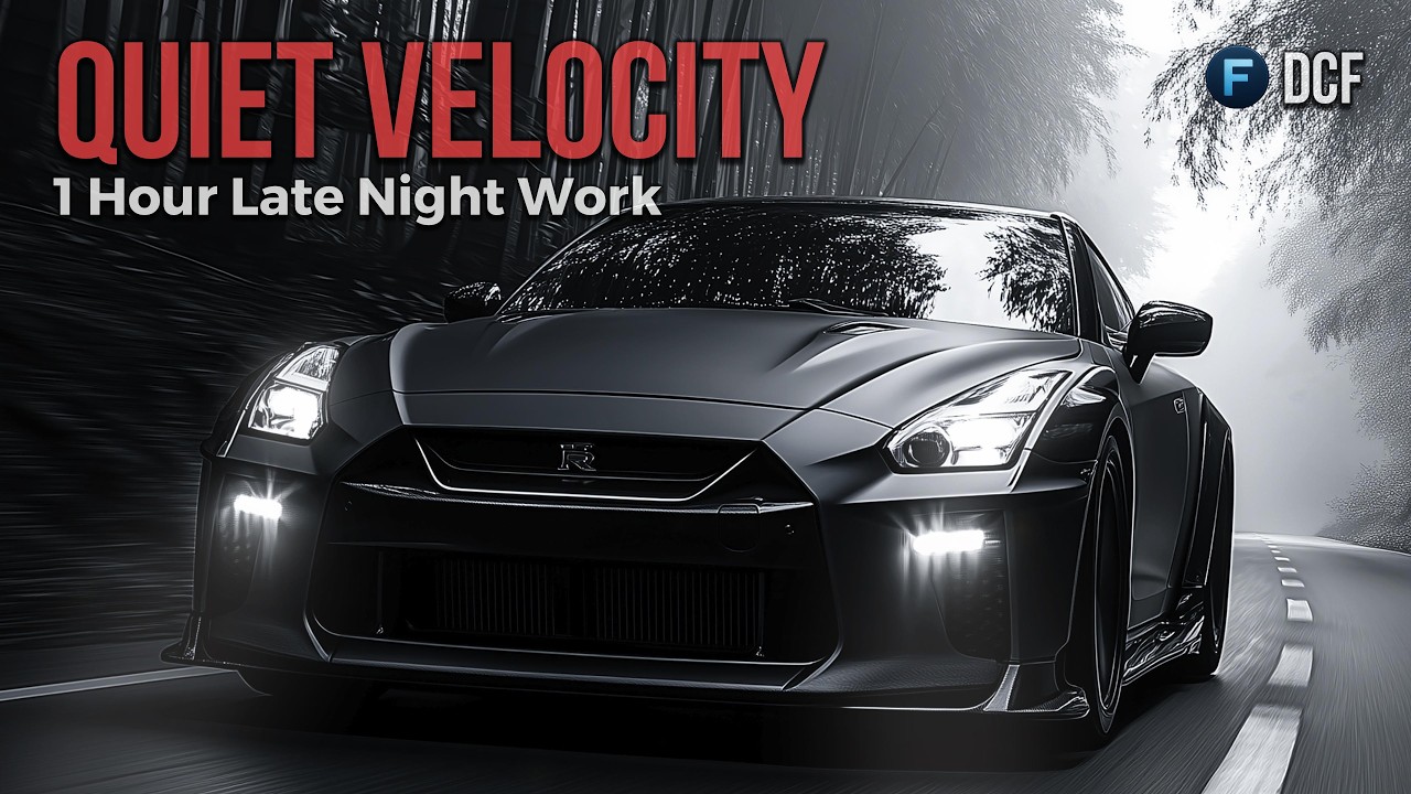 Deep Focus Music for Late Night Work (1 Hour) | Quiet Velocity