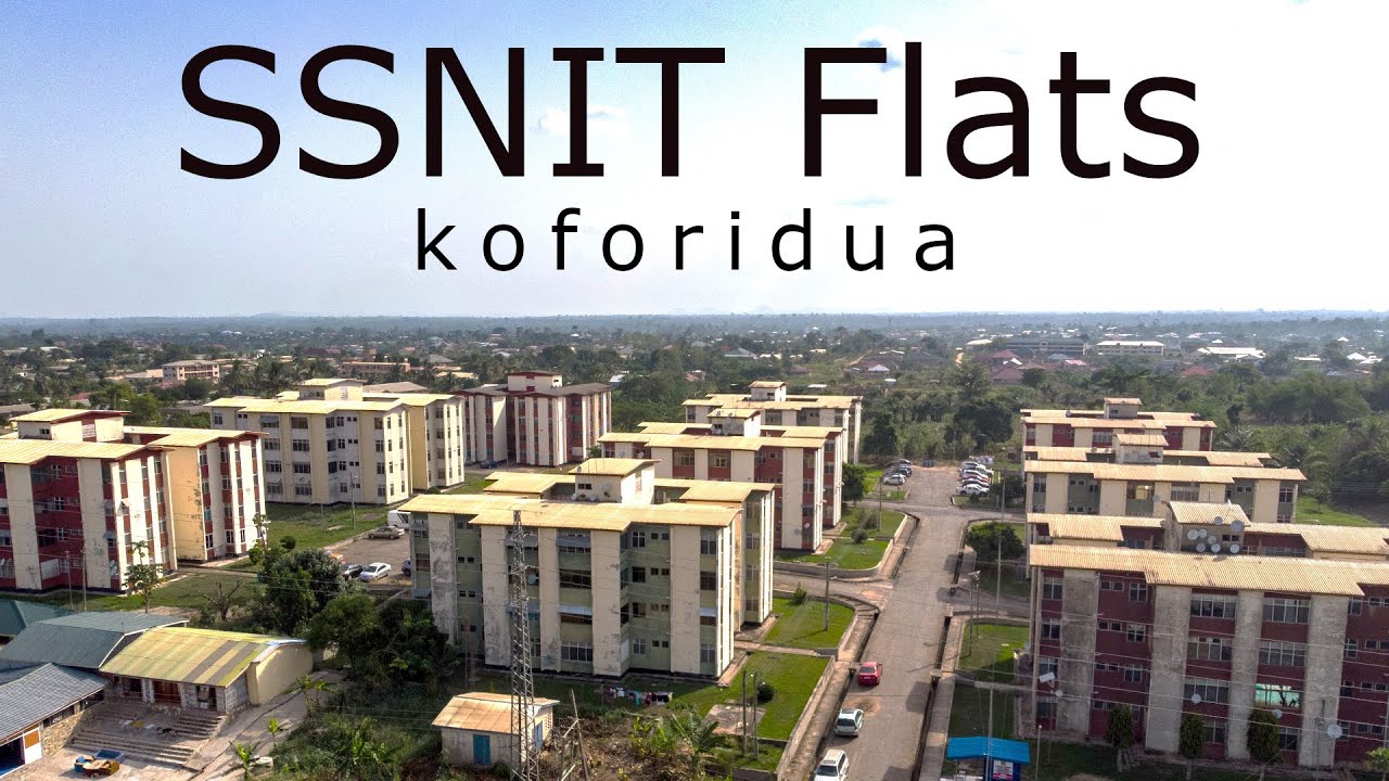 SSNIT Flats Koforidua | Landmarks | Aerial Ghana