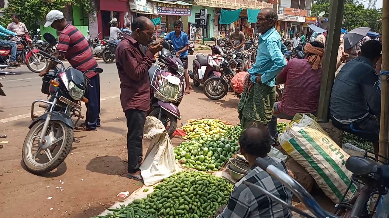 Vegetable market Dhenkanal