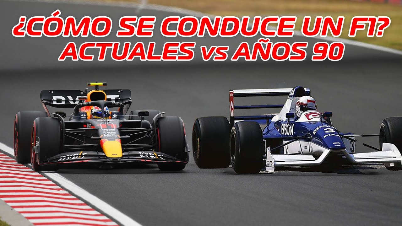 ¿Cómo se conduce un FÓRMULA 1? Actual vs Años 90
